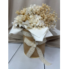 Welurowy flowerbox Mocha Mousse